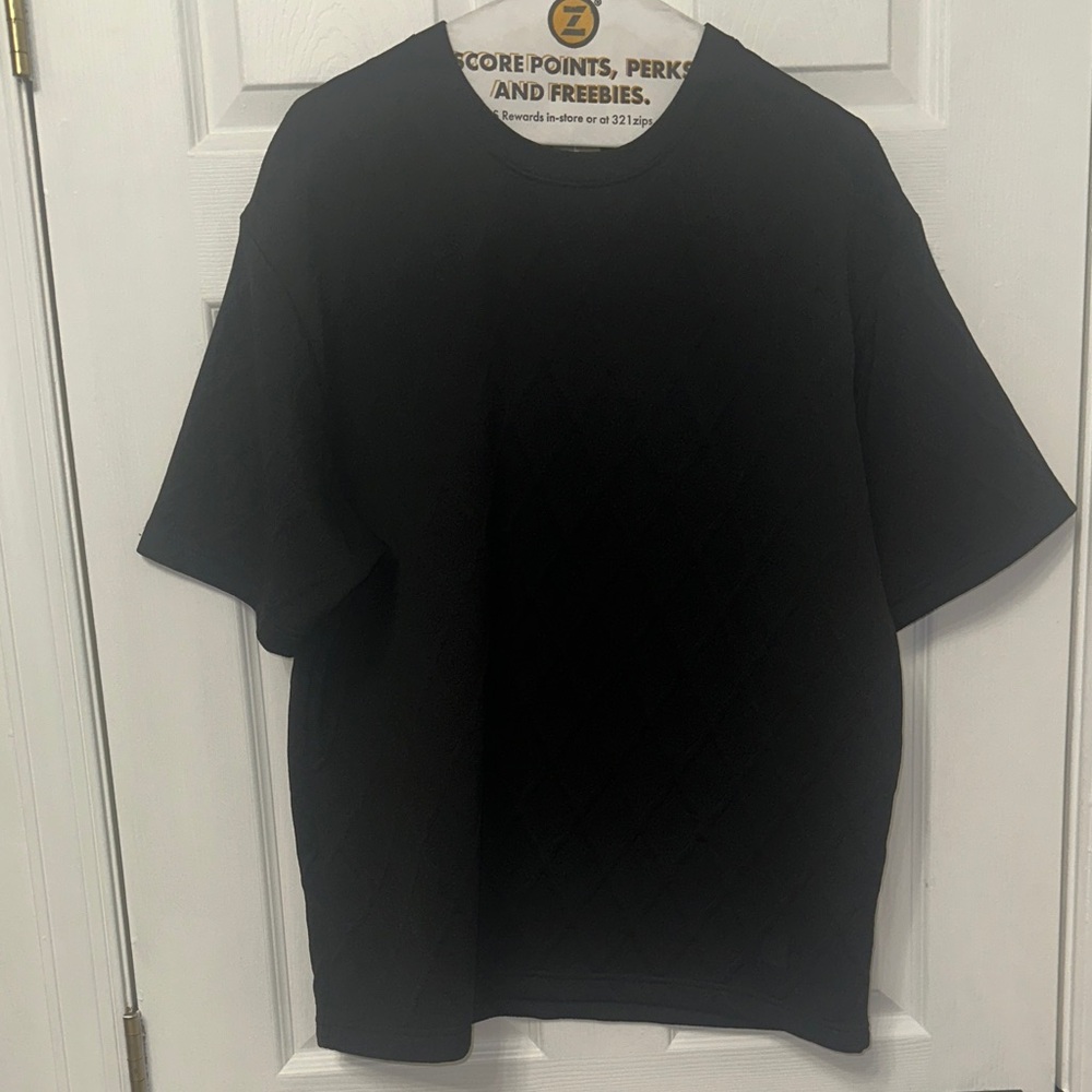 Stylish Black Men's Short Sleeve Tee